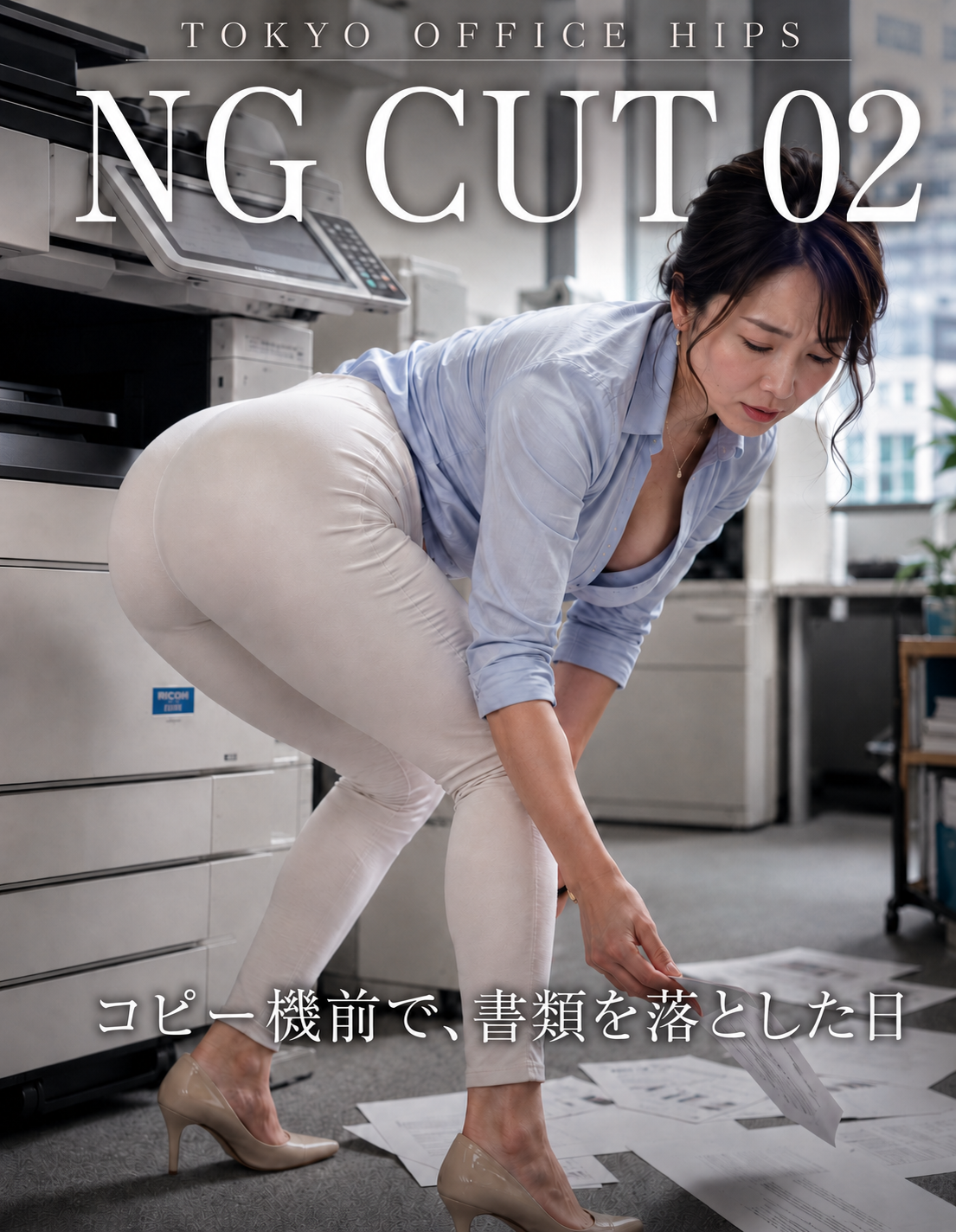 TOKYO OFFICE HIPS NG CUT 02 Kindle写真集 表紙