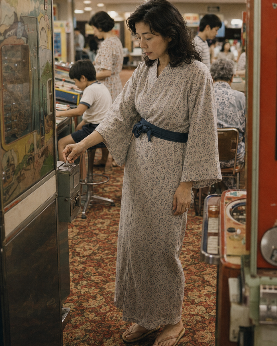 1978年熱海のホテルゲームコーナー