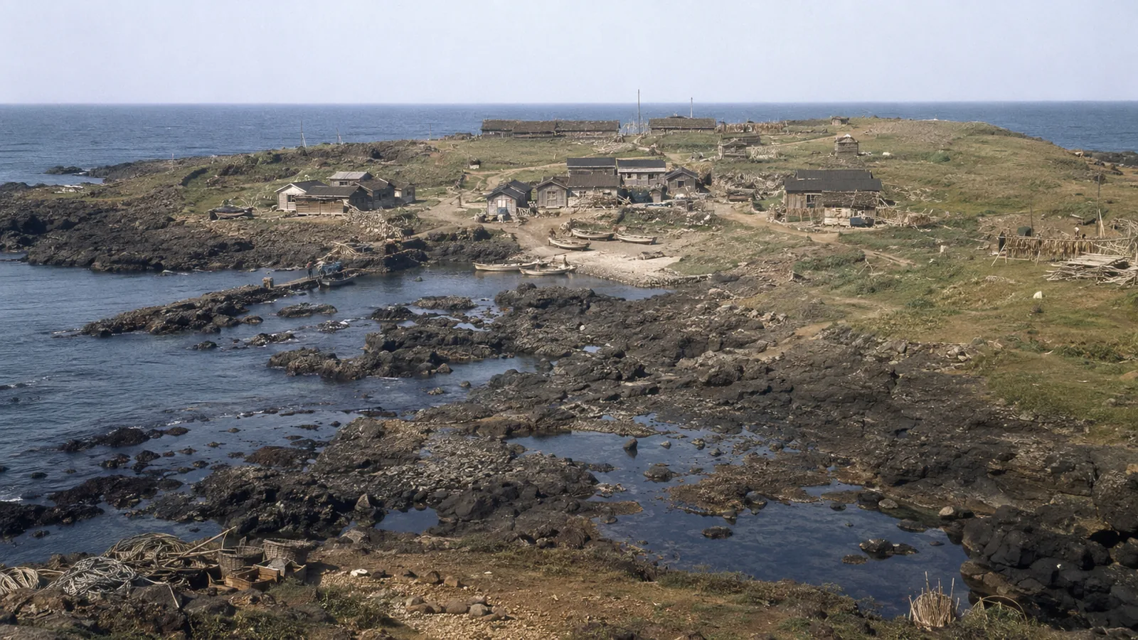 1955年の輪島・舳倉島の海女仕事を再構成したOCS WORLD